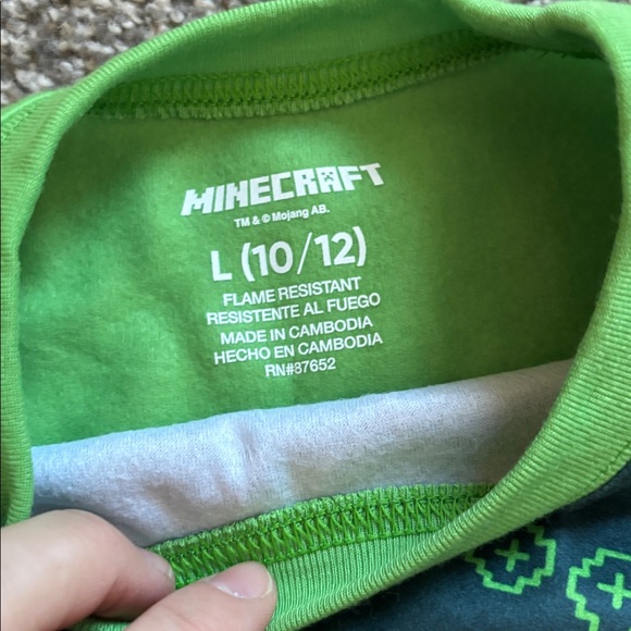 Minecraft boys pajamas set - Picture 3 of 3
